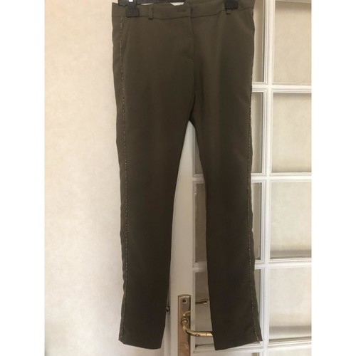 Vêtements Femme Chinos / Carrots Please Pantalon chino ajusté kaki Please xs Kaki