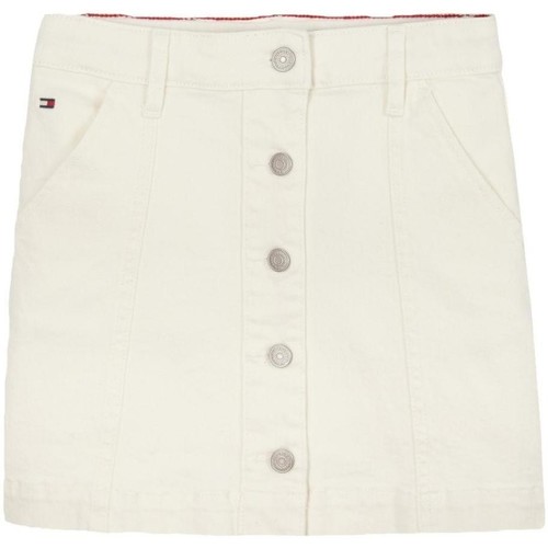 Vêtements Fille Robes Tommy Hilfiger  Blanc