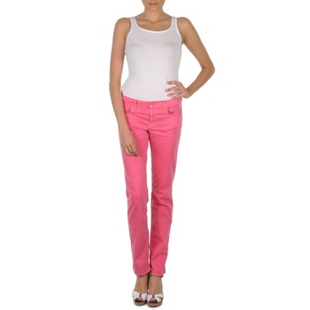 Vêtements Femme Pantalons 5 poches Gant DANA SPRAY COLORED DENIM PANTS Rose