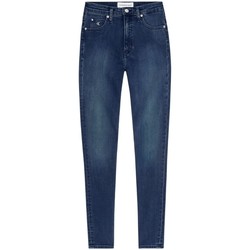 Vêtements Femme Maillots / Shorts de bain Calvin Klein Jeans Jean super skinny Calvin Klein Ref 53525 1BJNI Bleu