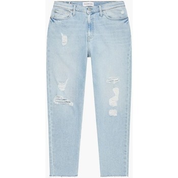 Vêtements Femme Maillots / Shorts de bain Calvin Klein Jeans Jean mom  femme Ref 53550 1AA Bleu