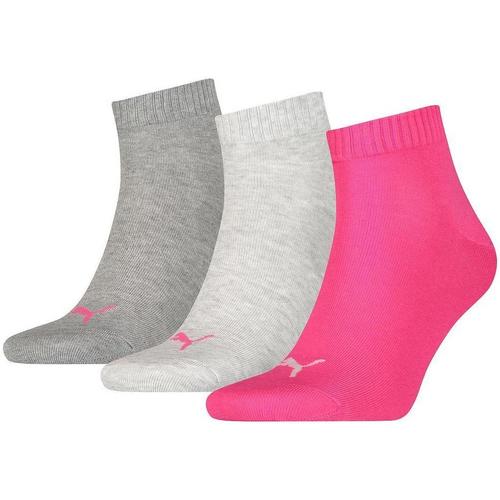 Sous-vêtements Chaussettes Puma Quarter Rouge