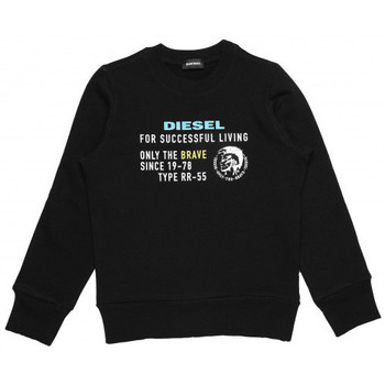 Vêtements Enfant Sweats Diesel Sweat junior  noir ICONIC Noir