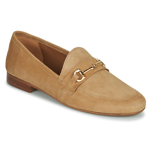 Chaussures Femme Mocassins JB Martin FRANCHE CHEVRE VELOURS CAMEL