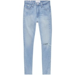 Vêtements Femme Maillots / Shorts de bain Calvin Klein Jeans Jean skinny  femme Ref 53548 1AA Bleu