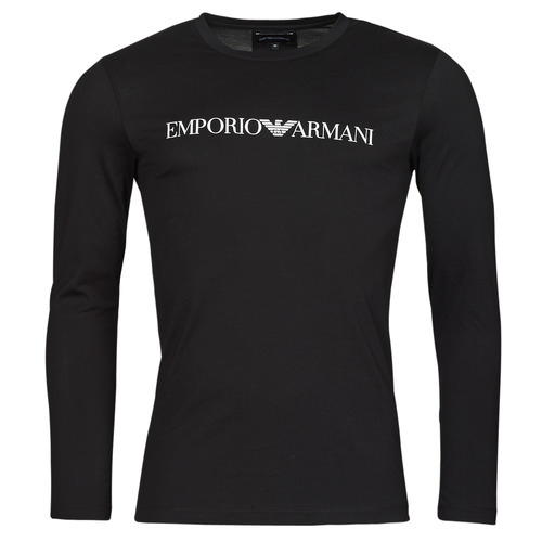 Vêtements Homme T-shirts manches longues Emporio Armani 8N1TN8 Noir