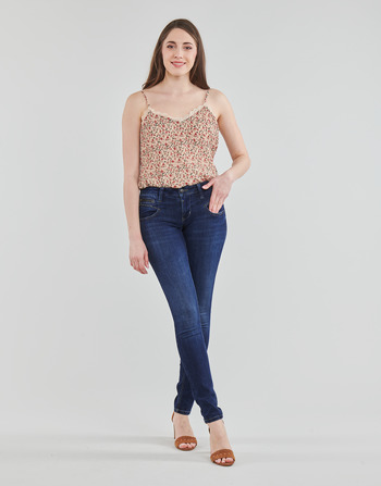 Vêtements Femme Jeans slim Freeman T.Porter ALEXA SLIM S-SDM Bleu