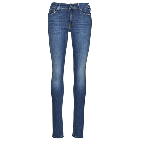 Vêtements Femme Jeans skinny Replay WHW689 Bleu foncé