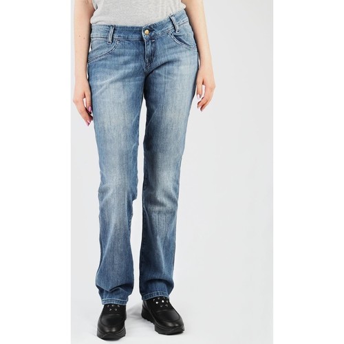 Vêtements Femme Jeans droit Lee Leola Streight L332CAPT Bleu