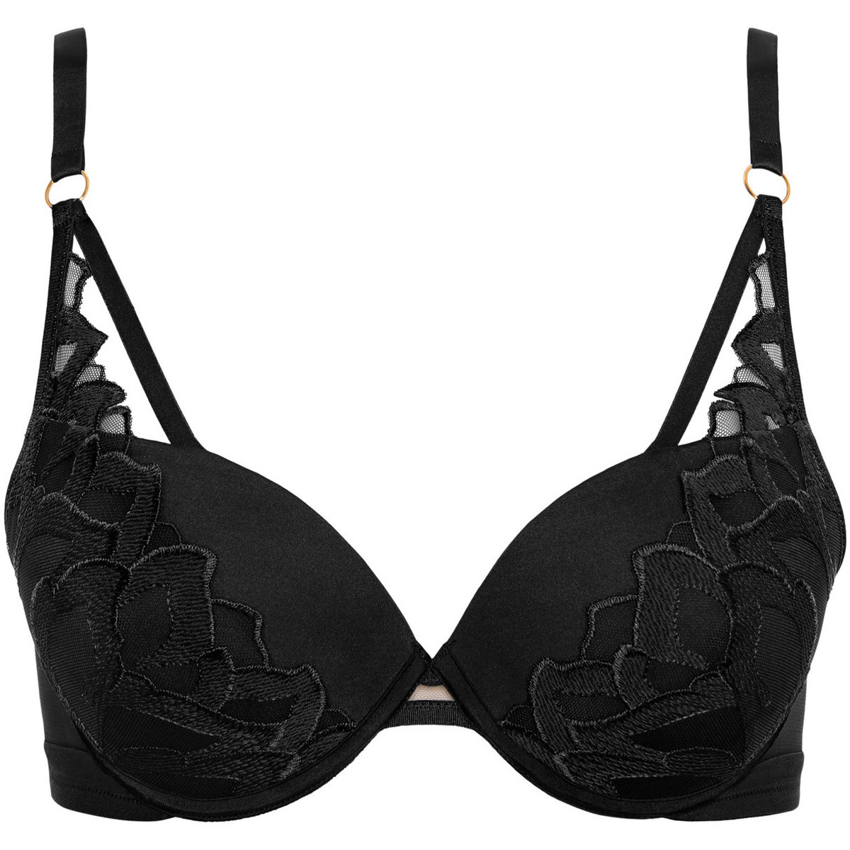 Sous-vêtements Femme Rembourrés Lisca Soutien-gorge push-up Sapphire Noir