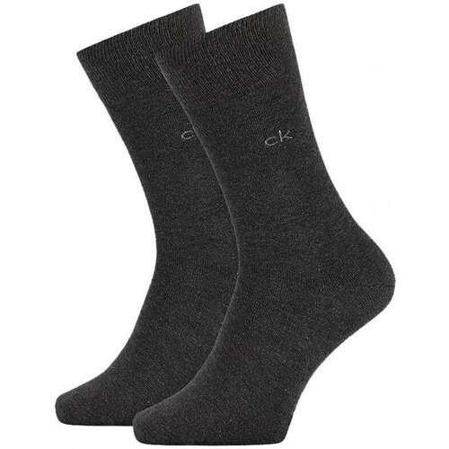 Sous-vêtements Homme Chaussettes Calvin Klein Jeans Chaussettes Homme CASUAL Gris