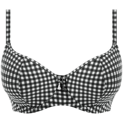 Vêtements Femme Maillots de bain séparables Freya Check in Noir