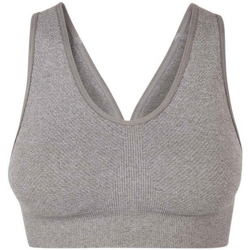 Sous-vêtements Femme Brassières DIM Brassière coquée Femme AMPLIFORME SANSCOUTURE Imp Gris