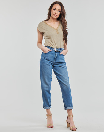 Vêtements Femme Jeans droit Liu Jo CANDY HIGH WAIST Bleu Medium