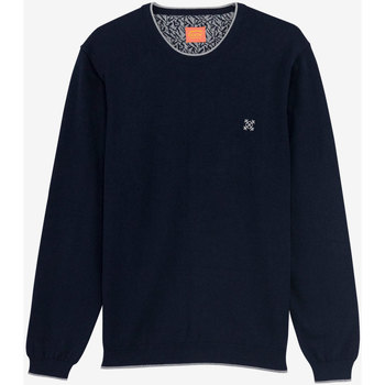 Vêtements Homme Pulls Oxbow Pull essentiel col rond PERONI Bleu