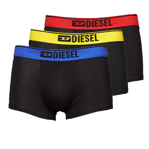 Sous-vêtements Homme Boxers Diesel DAMIEN X3 Noir / Noir / Noir