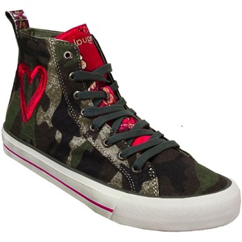 Chaussures Femme Baskets montantes Desigual Beta_militar Vert