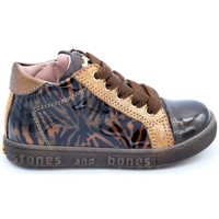 Chaussures Fille Baskets mode Stones and Bones bema Marron