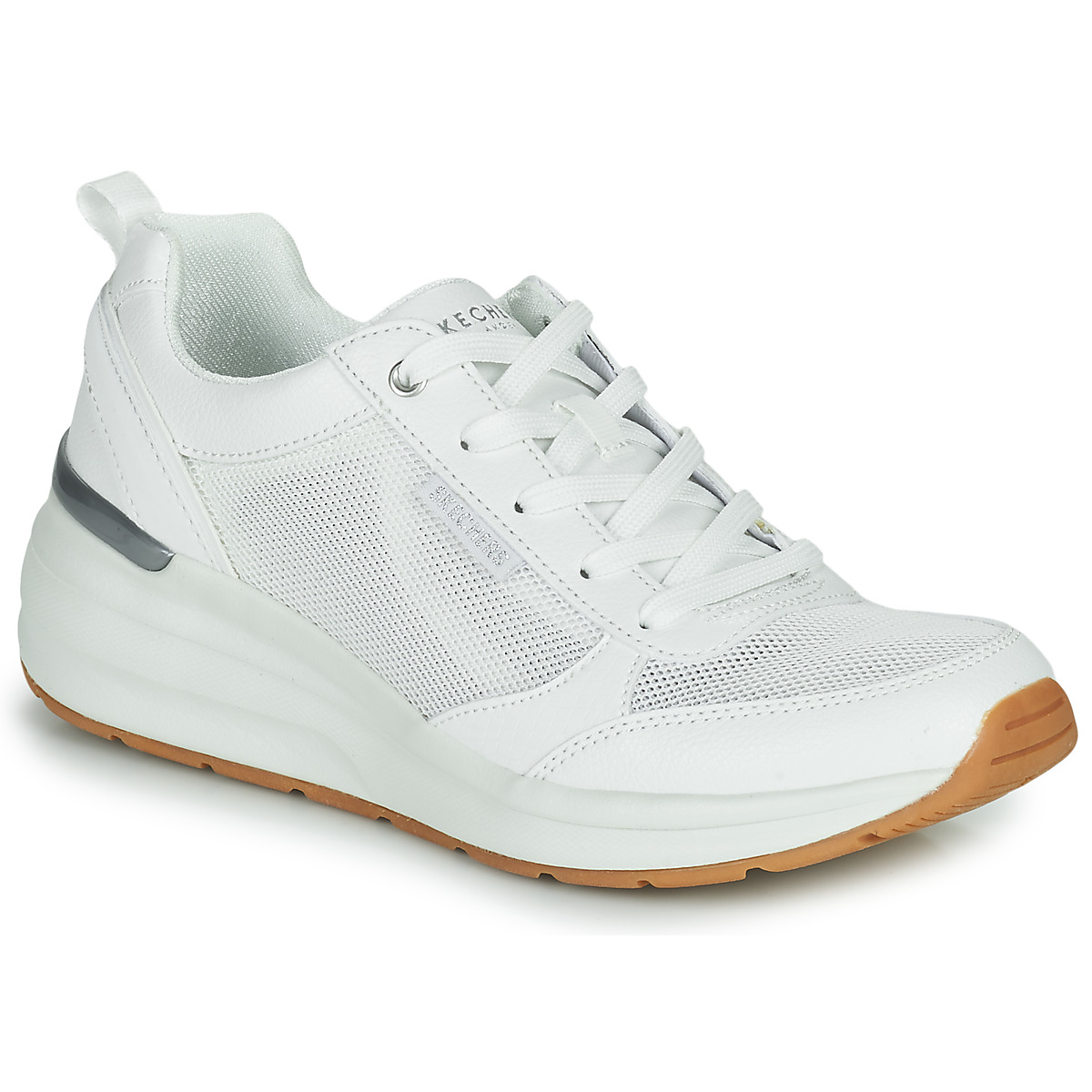 Chaussures Femme Baskets basses Skechers BILLION Blanc