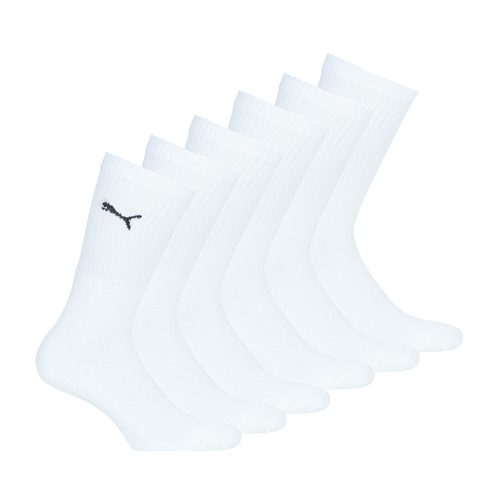 Accessoires Chaussettes de sport Puma PUMA CREW SOCK X6 Blanc