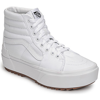 Chaussures Femme Baskets montantes Vans SK8-Hi Stacked Blanc