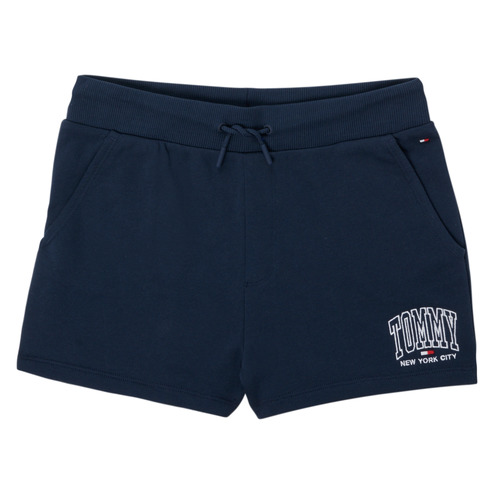 Vêtements Fille Shorts / Bermudas Tommy Hilfiger FERRENDE Marine