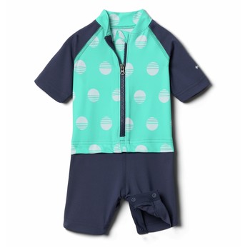 Vêtements Fille Maillots de bain 1 pièce Columbia SANDY SHORES SUNGUARD SUIT Bleu