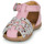 Chaussures Fille Sandales et Nu-pieds Citrouille et Compagnie RINE Rose