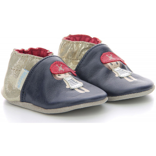 Chaussures Fille Chaussons bébés Robeez Pirate Heart Bleu