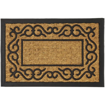 Maison & Déco Tapis Unimasa Essuie-pieds ORLA 60 cm Beige