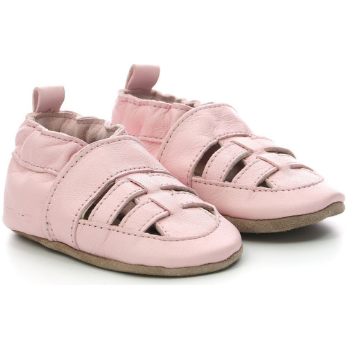 Chaussures Enfant Ballerines / babies Robeez Sandiz Veg Rose