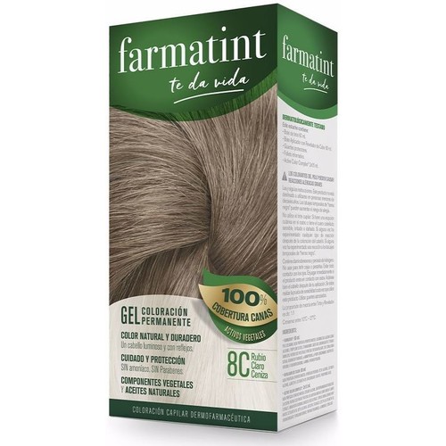 Beauté Colorations Farmatint Gel Coloración Permanente 8c-rubio Claro Ceniza 