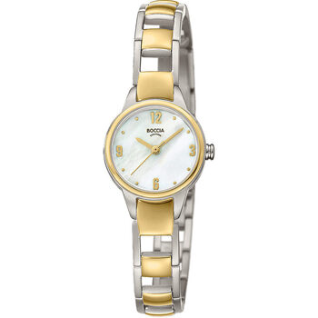 Montres & Bijoux Femme Montres Analogiques Boccia 3277-02, Quartz, 22mm, 3ATM Argenté