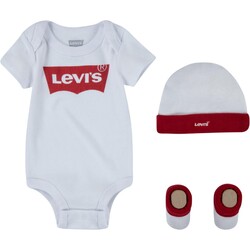 Vêtements Enfant Ensembles enfant Levi's Coffret Boot Bonnet et Body Bebe CJS Rouge