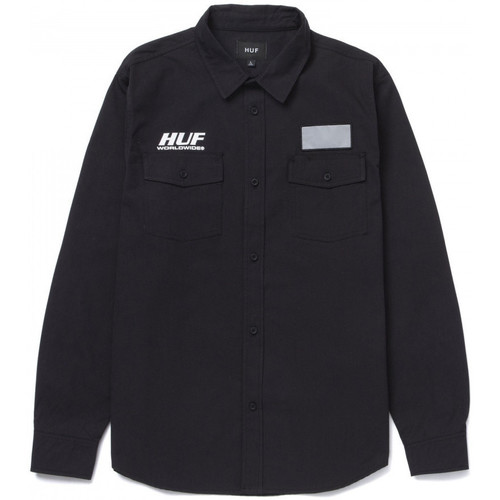 Huf Chemise porter ls work Noir