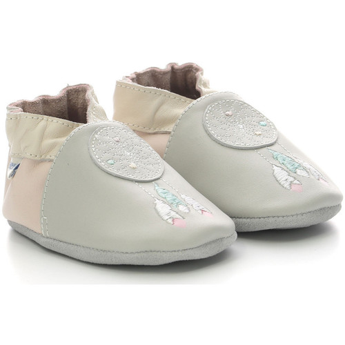 Chaussures Fille Chaussons bébés Robeez Dream Tacker Beige