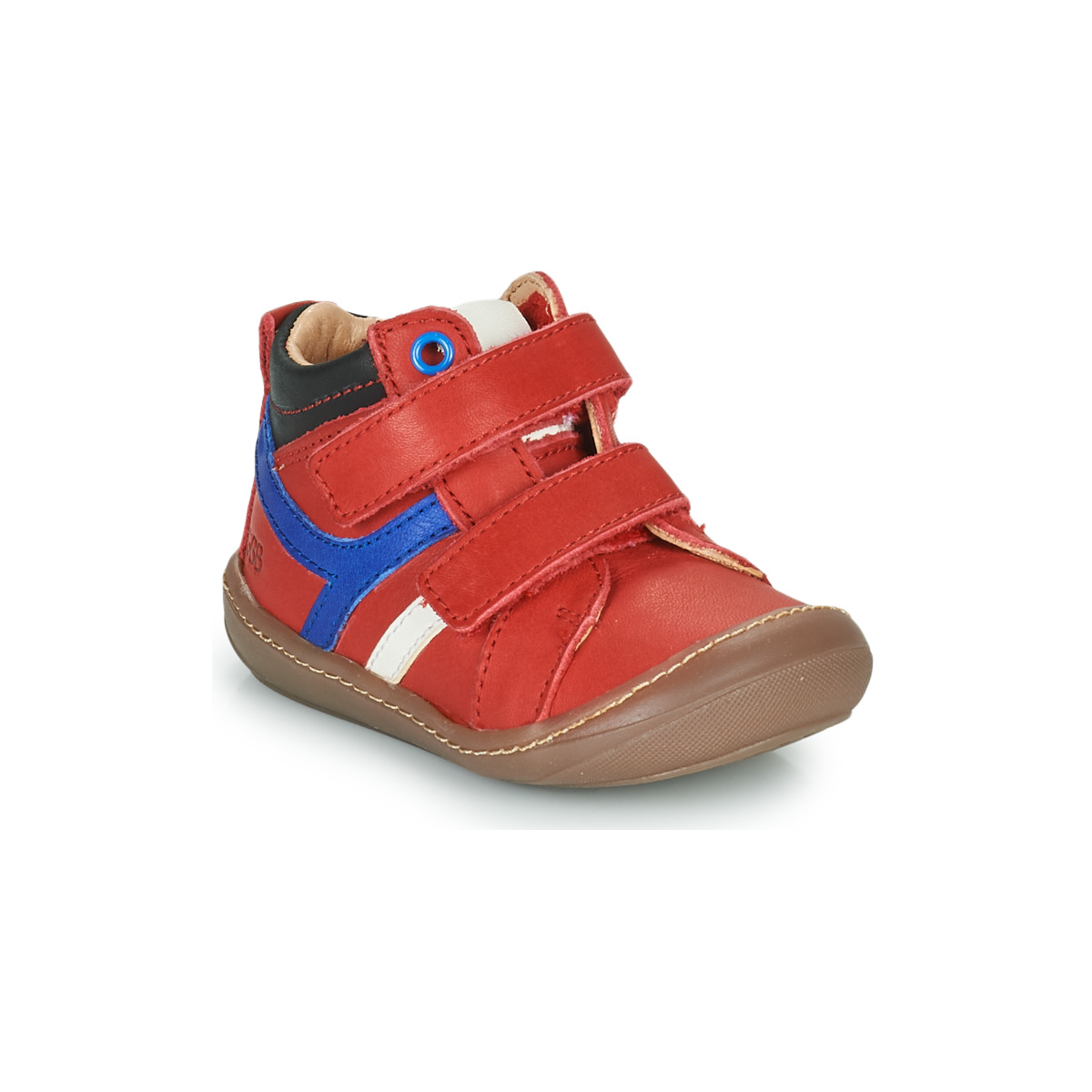 Chaussures Garçon Baskets montantes GBB COUPI FLEX Rouge