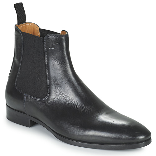 Chaussures Homme Boots Pellet ARSENE VEAU NOIR