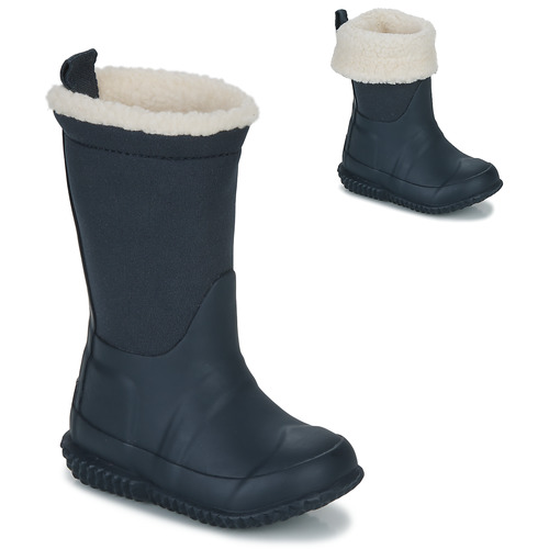 Chaussures Enfant Bottes de neige Hunter Sherpa boot Marine