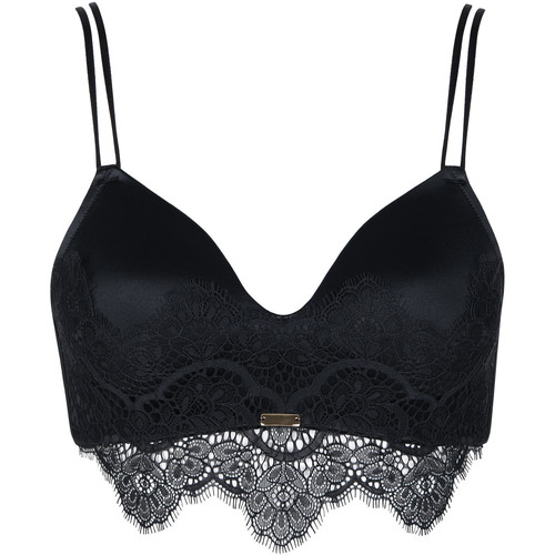 Sous-vêtements Femme Triangles / Sans armatures Lisca Soutien-gorge préformé sans armatures Diva Noir