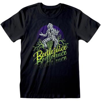 Vêtements T-shirts manches longues Beetlejuice Triple B Noir