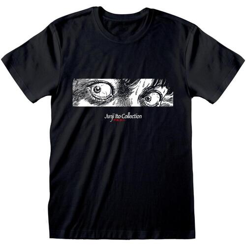 Vêtements T-shirts manches longues Junji-Ito HE745 Noir