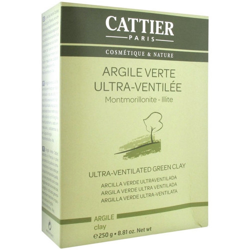 Beauté Femme Masques & gommages Cattier Argile Verte Ultra-Ventilée 250 Grammes Autres