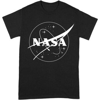 Vêtements T-shirts manches longues Nasa BI148 Noir