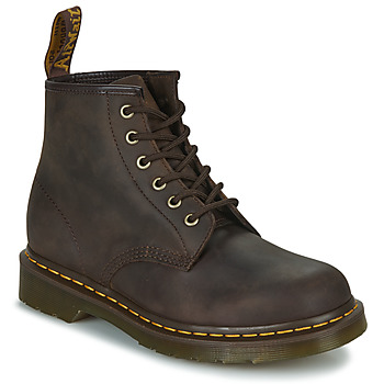 Chaussures Boots Dr. Martens 101 CRAZY HORSE Marron