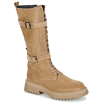 Chaussures Femme Bottes ville Regard DENEY Beige