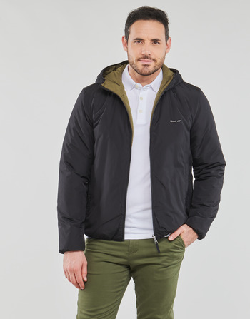 Vêtements Homme Blousons Gant REVERSIBLE HOODED JACKET Noir