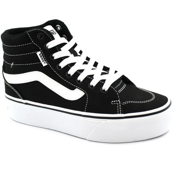 Chaussures Femme Baskets montantes Vans VAN-CCC-M71871-BW Noir