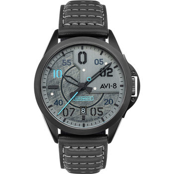 Montres & Bijoux Homme Montres Analogiques Avi-8 Avi AV-4086-04, Automatique, 43mm, 5ATM Gris