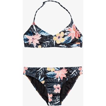 Vêtements Fille Maillots de bain 2 pièces Roxy Flowers Addict Noir